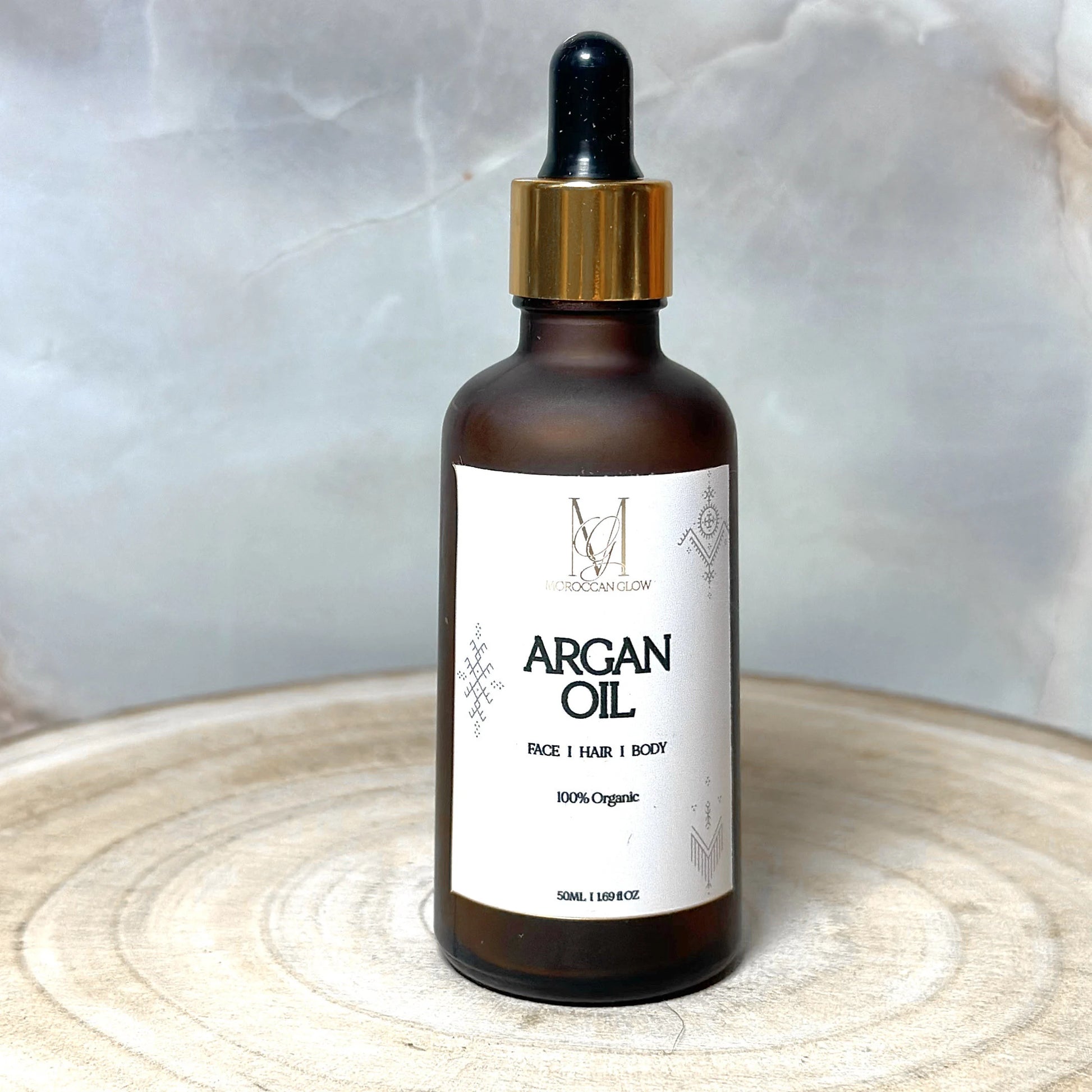 ARGAN OIL MOROCCAN - 100 % Pure Natural Organic Cold Pressed Moisturizer for Skin - Anti-Aging Oil - Hair Care and Skin Care