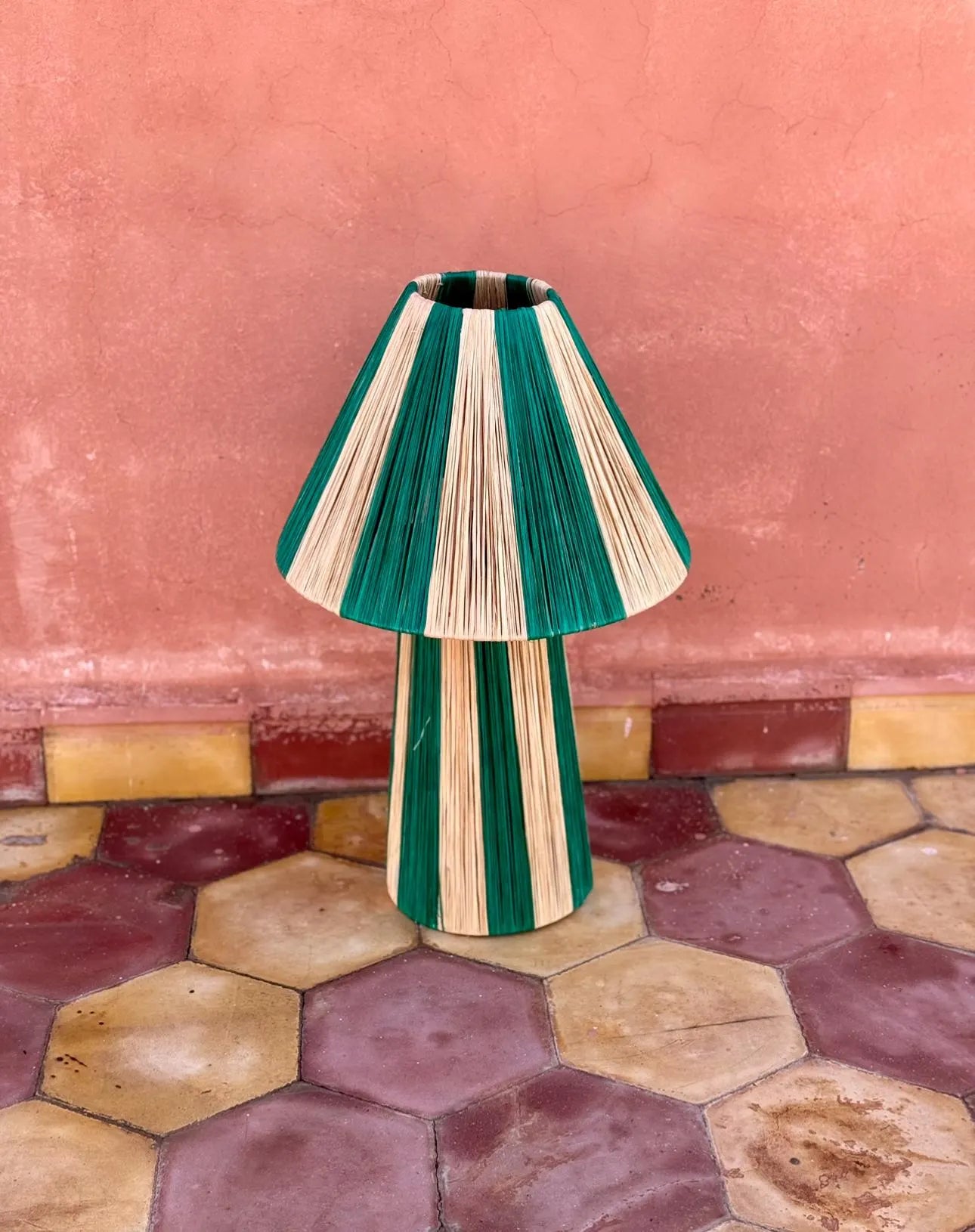 Raffia Lamp, Raffia Pendant Light ,Lamp Shade