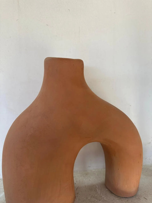 Terracotta Natural Vase