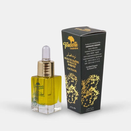 Organic Virgin Prickly Pear Seed Oil (Cold Pressed) Secret to Super Hydrated Skin 15Ml