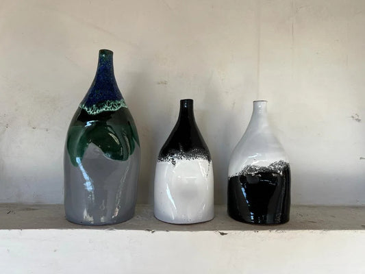 Terracotta Vase, Ceramic Pottery for Deco