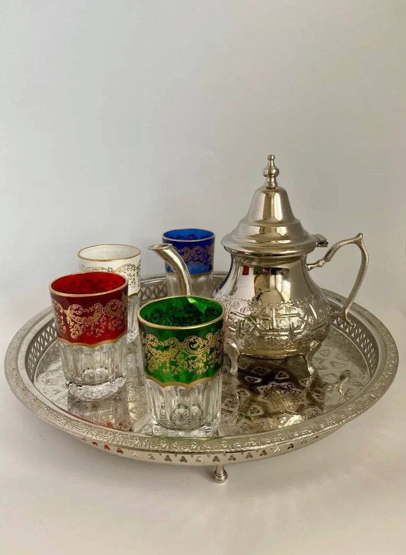 Moroccan Handmade Tea Set
