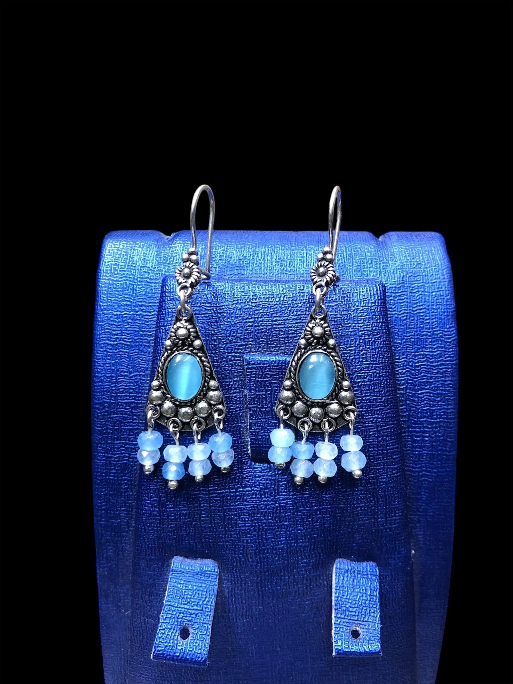 Handmade 925 Silver Earrings, Silver Jewelry, Handmade Moroccan Jewelry