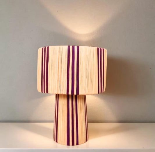 Raffia Lamp, Raffia Pendant Light ,Lamp Shade