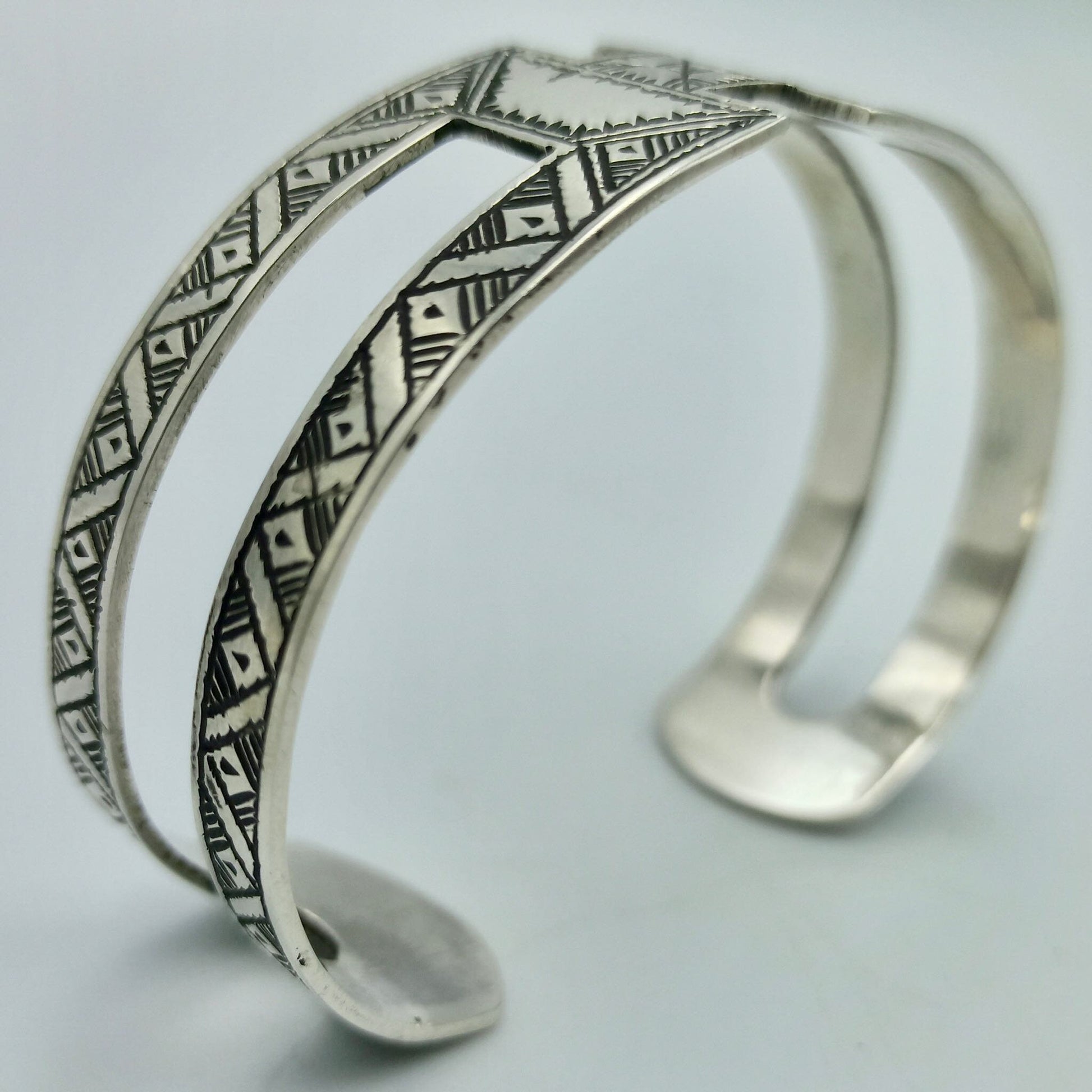 Bangle Bracelet 925 Sterling Silver Open Charm, Fine Jewelry Cuff Bracelet, Handmade Bracelet, Perfect for Any Occasion
