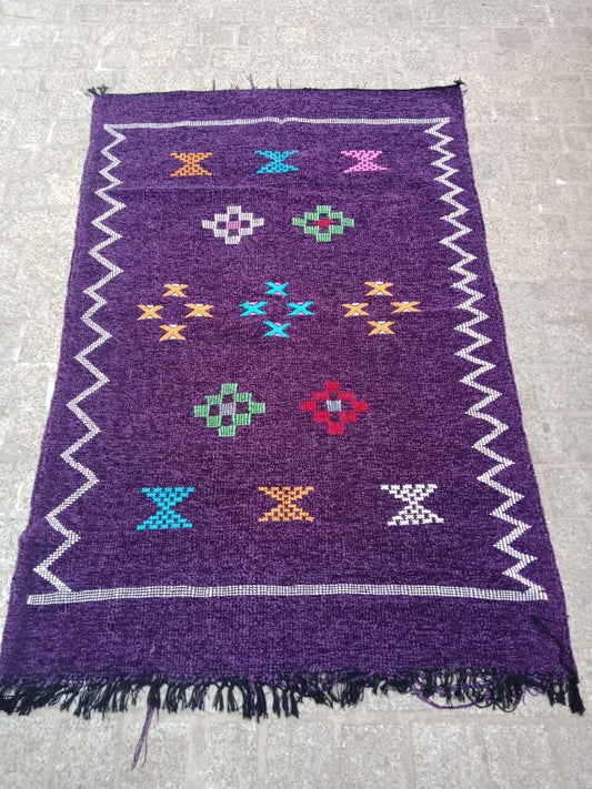 Moroccan Berber Rug. Handmade Berber Rug.Berber Kilim . Authentic Azilal. Sabra Rug. Boho Rug