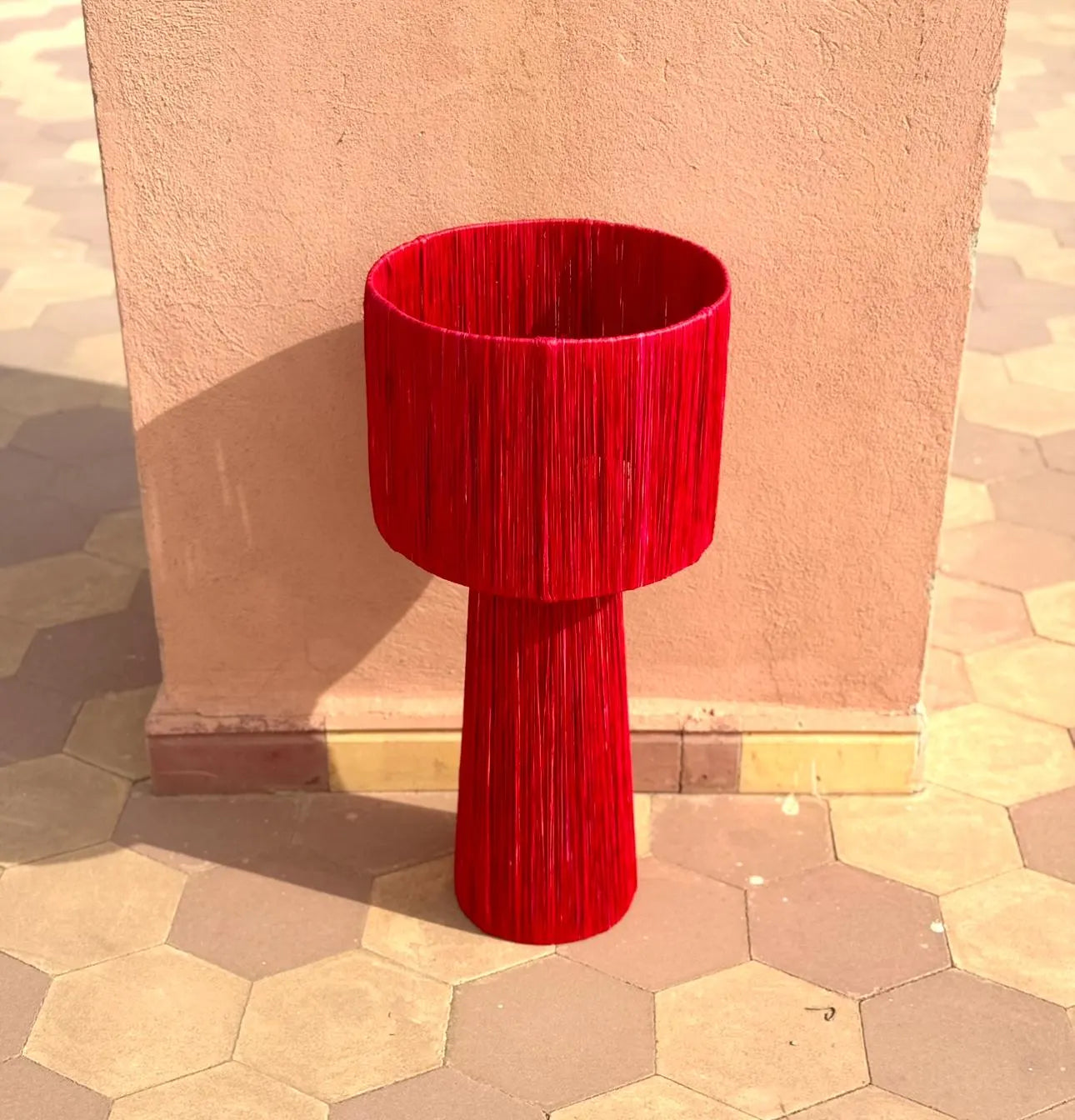 Natural Raffia Lamp, Raffia Pendant Light ,Lamp Shade
