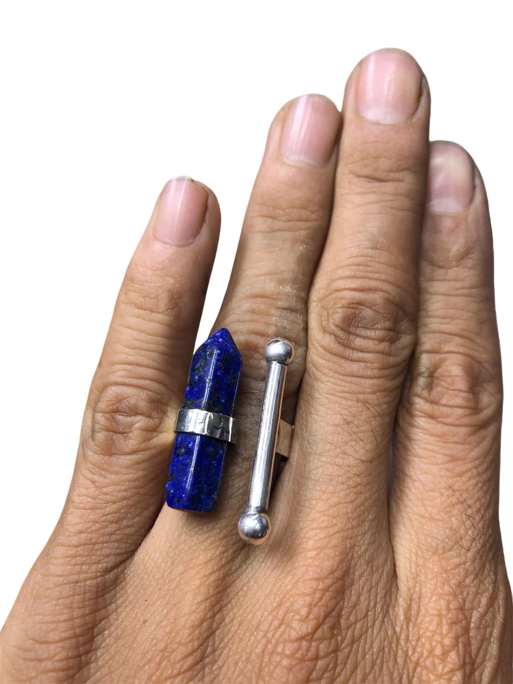Azurite Stone Ring in 925 Silver, Handmade Jewelry, Ring Silver Azurite Stone, Jewelry Silver Handmade