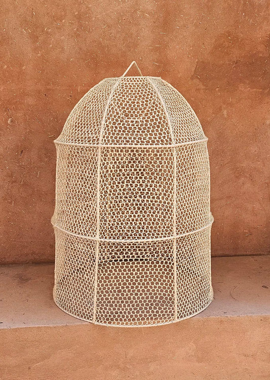 Raffia Pendant Light , Hanging Lamp Shade in Raffia