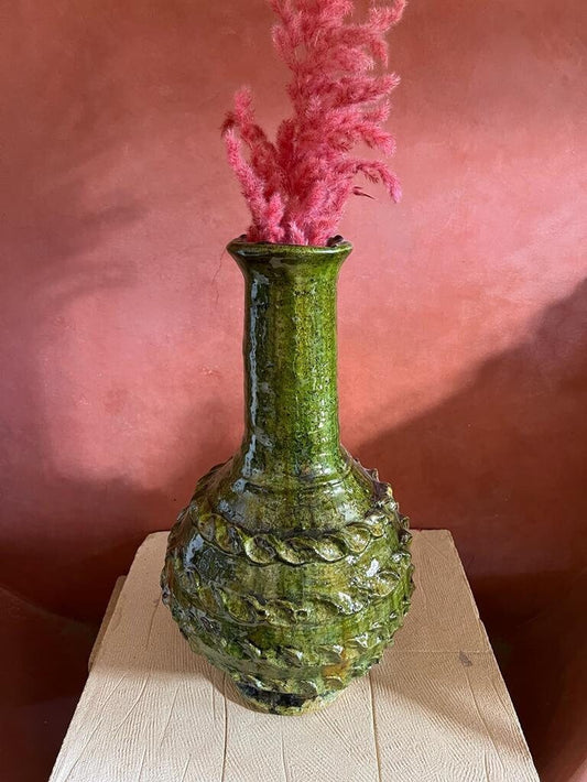 Unique Green Vase of Tamegroute