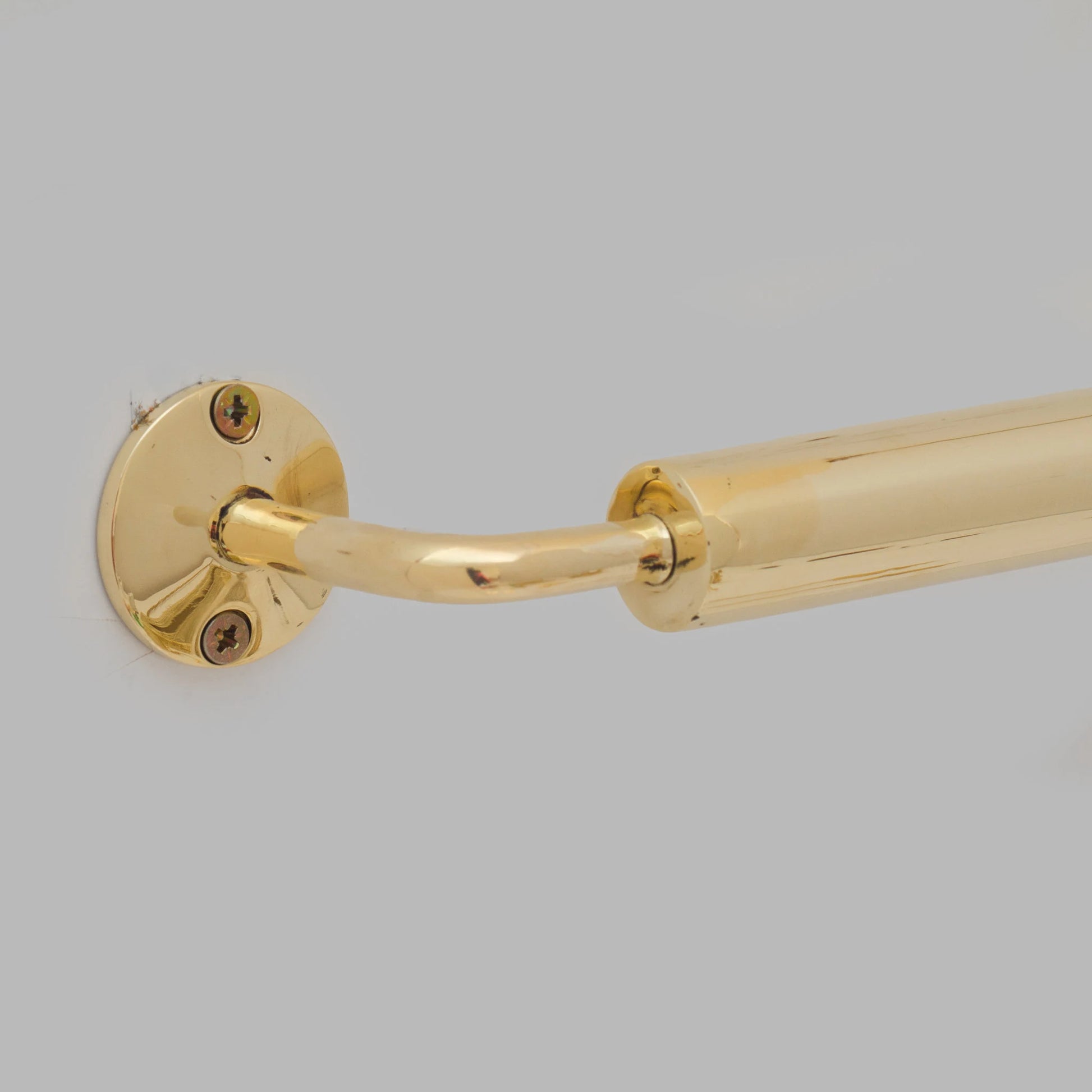 Brass Towel Rack for Bathroom, Wall Mounted Towel Bar, Towel Rod, Unlacquered Brass Towel Hanger