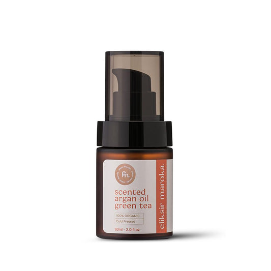 Green Tea Scented Argan Oil | Natural Moisturizer for Skin & Hair | Hydrating Moroccan Beauty Oil | Perfect Gift for Her and Selfcare
