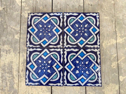 Capture the Essence of Morocco: Handmade, Hand-Painted Tiles Fired in Wood Ovens