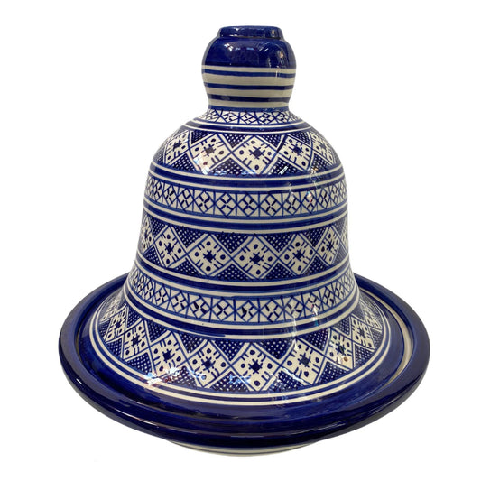 Handmade and Hand Painted Fes Ceramic Tagine Dish / Moroccan Tagine Dish / Tagine Dish for Serving Only.