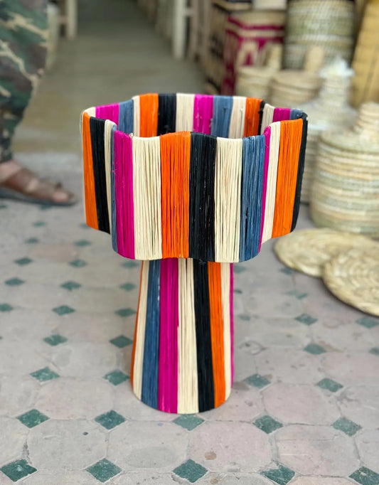 Raffia Lamp, Raffia Pendant Light ,Lamp Shade