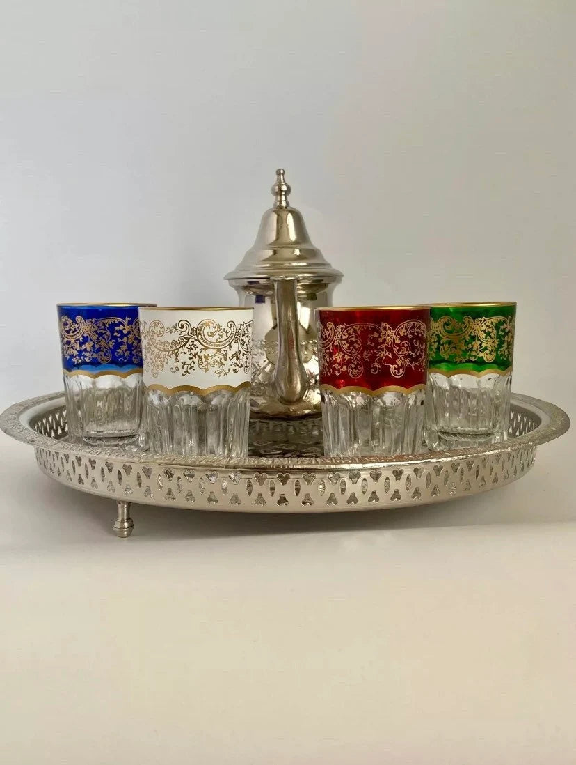 Moroccan Handmade Tea Set