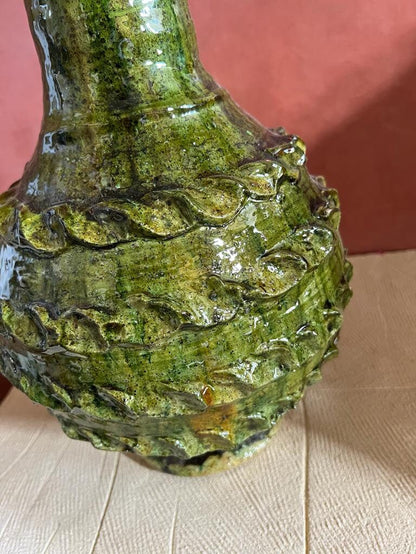 Unique Green Vase of Tamegroute