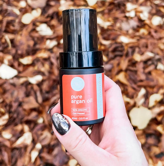 Pure Argan Oil - 100% Organic Moroccan Oil for Skin, Hair & Nails - Cold-Pressed, Vegan, Hydrating and Nourishing - Eliksir Maroka