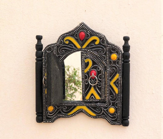 Small Moroccan Mirror, Handmade Moroccan, Moroccan Decor, Accent Mirror