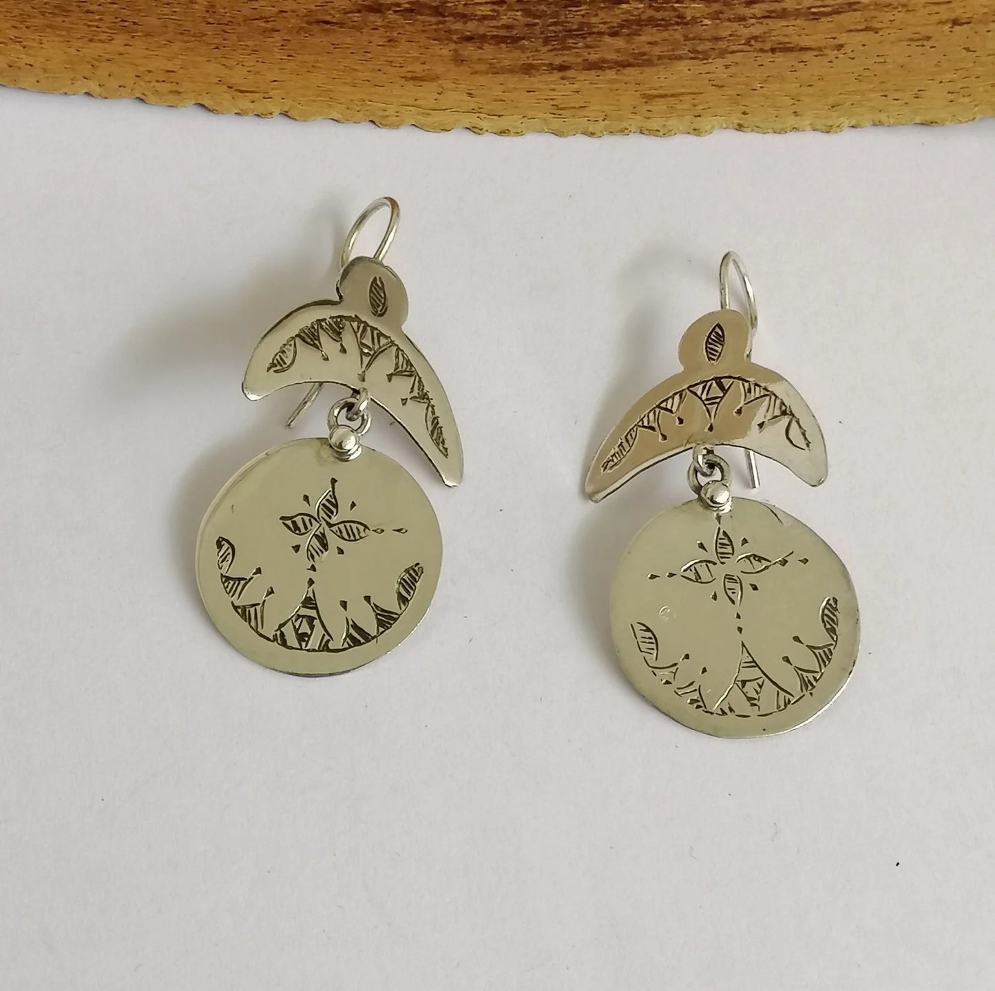 Berber Moroccan Earring Sterling Silver Hand Made