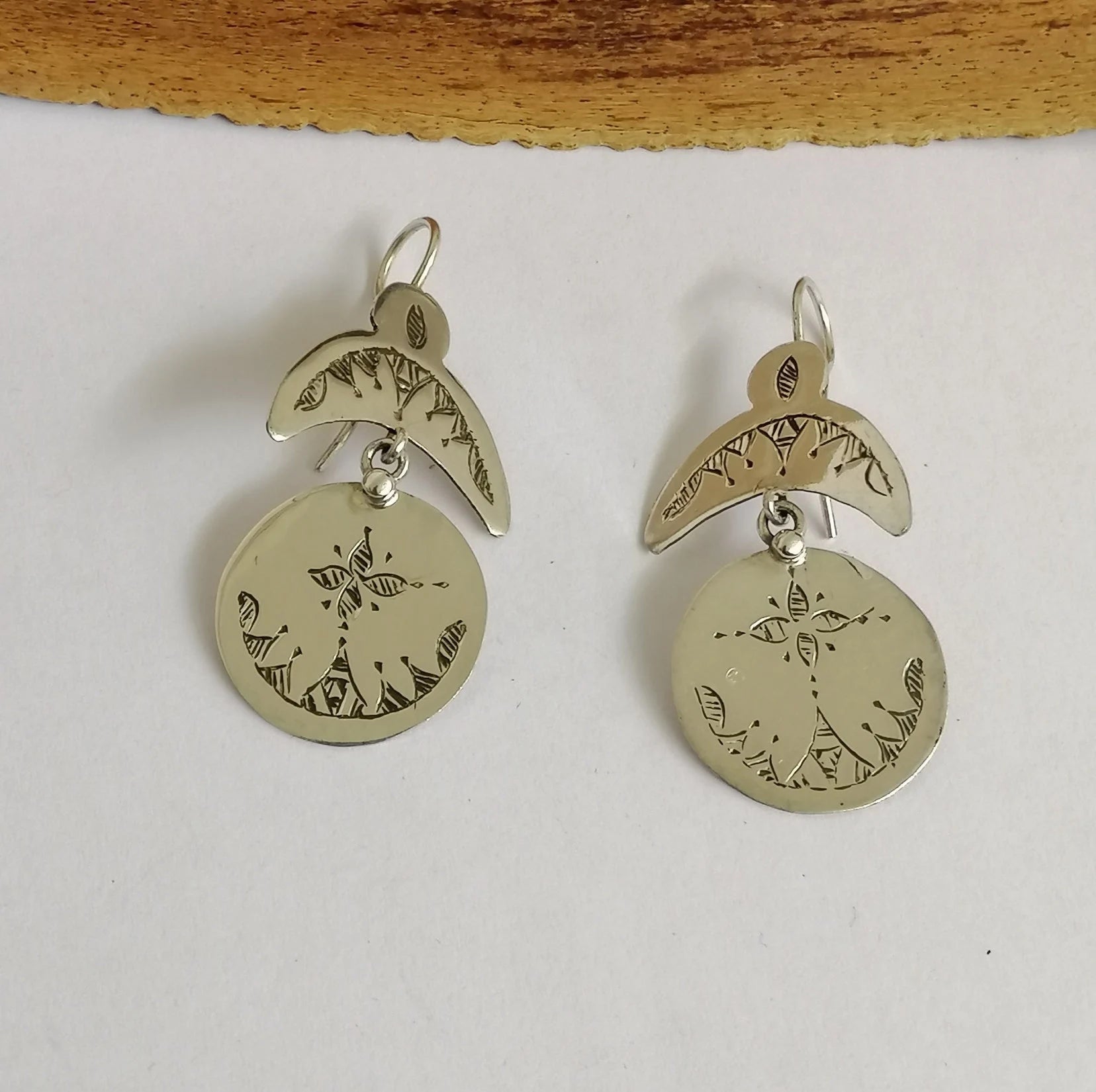 Berber Moroccan Earring Sterling Silver Hand Made