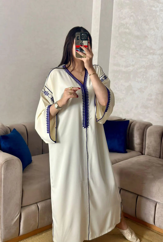 Handmade Moroccan Caftan Takchita for Eid, Nikkah & Ramadan | Embroidered Luxury Islamic Dress, Perfect Eid Gift, Elegant Ramadan Outfit