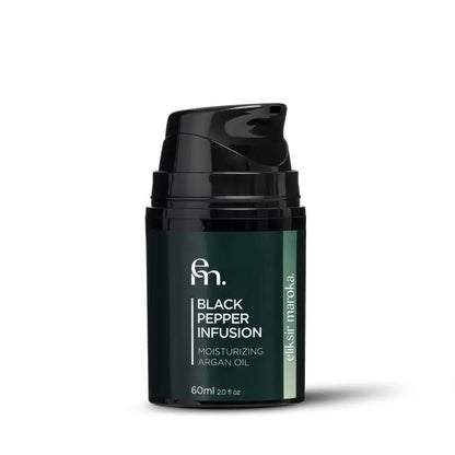 Men'S Argan Oil Natural Moisturizer for Skin Beard Hydrating Oil with Multiple Scents: Black Pepper, Tobacco & Leather, Verbena, Oud Wood