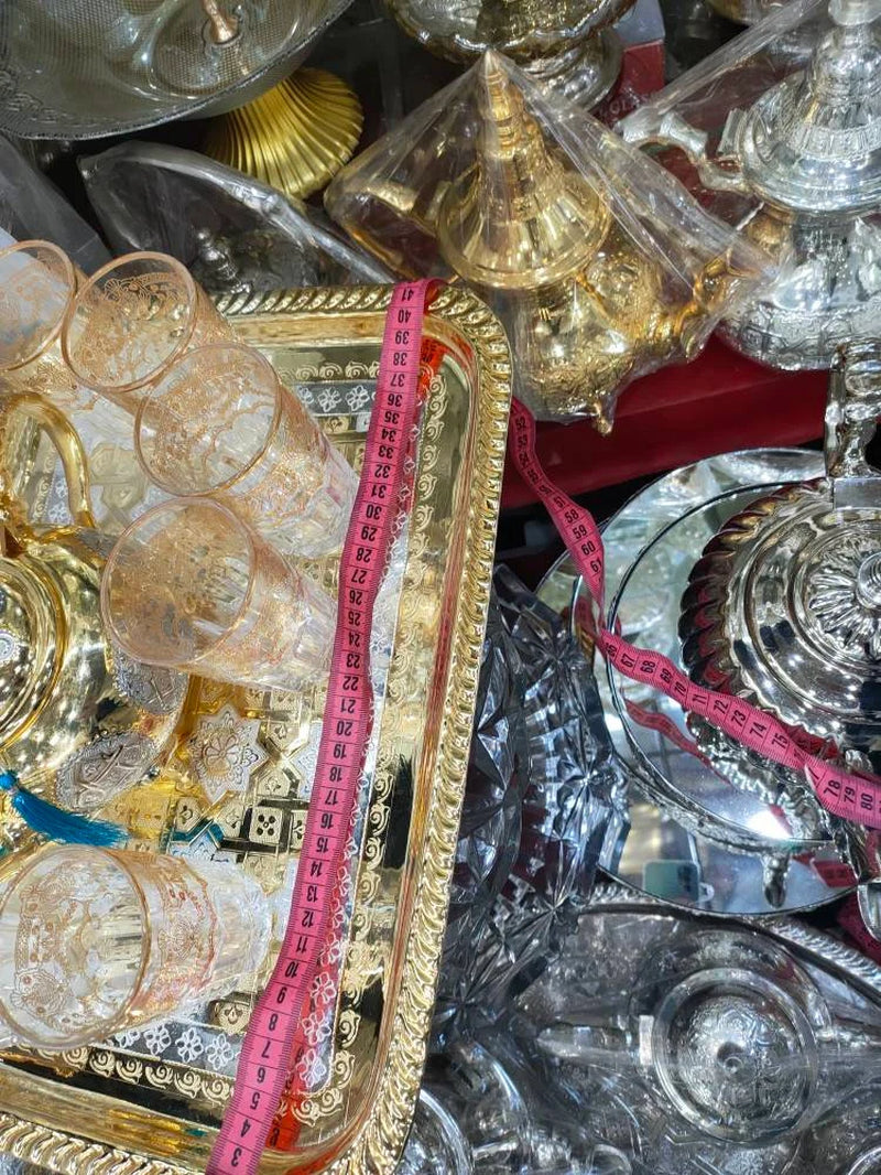 Moroccan Handmade Luxurious Tea Set