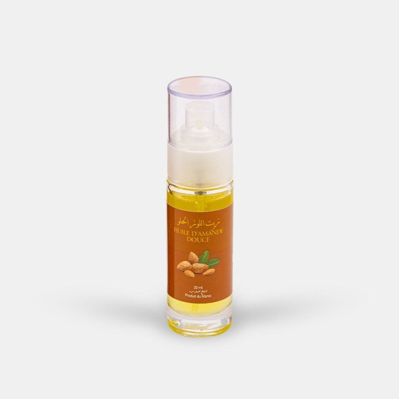 Sweet Almond Oil, 100% Pure Natural Organic Cold Pressed, Natural Moisturizer for Body Butter, Soap, Hair Growth, Face