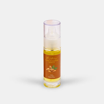 Sweet Almond Oil, 100% Pure Natural Organic Cold Pressed, Natural Moisturizer for Body Butter, Soap, Hair Growth, Face