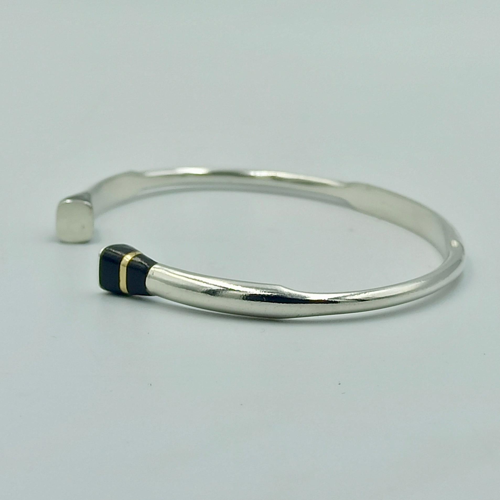 Open Bangle Bracelet, Ball Cuff Bracelet, Morocco Bracelet, 925 Sterling Silver Morocco Open Bracelet for Men & Women Trendy Bracelet