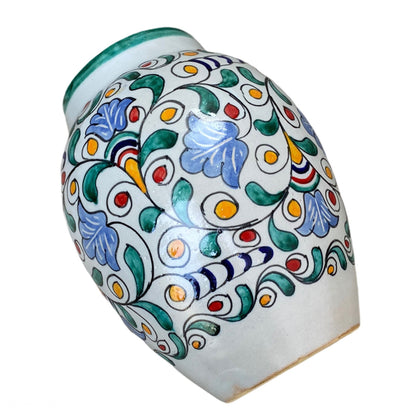Handmade Traditional Moroccan Ceramic Vase, Moroccan Ceramic Handmade Vase, Pottery Vase, Handmade Vase