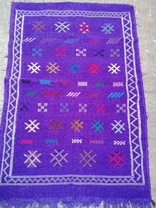 Moroccan Berber Rug. Handmade Berber Rug.Berber Kilim . Authentic Azilal. Sabra Rug. Boho Rug