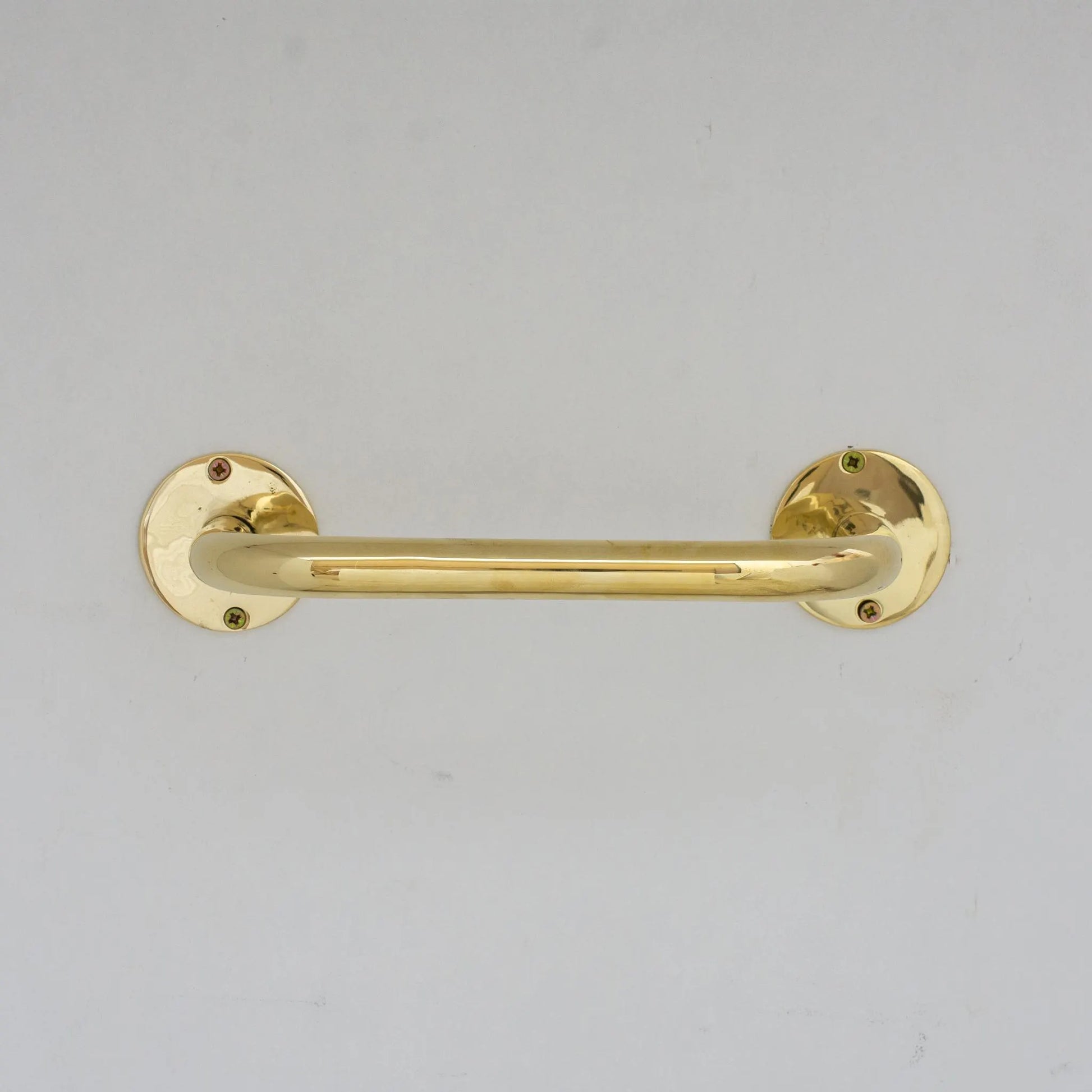 Unlacquered Brass Towel Holder, Bathroom Towel Bar, Wall Mount Towel Holder