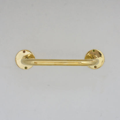 Unlacquered Brass Towel Holder, Bathroom Towel Bar, Wall Mount Towel Holder