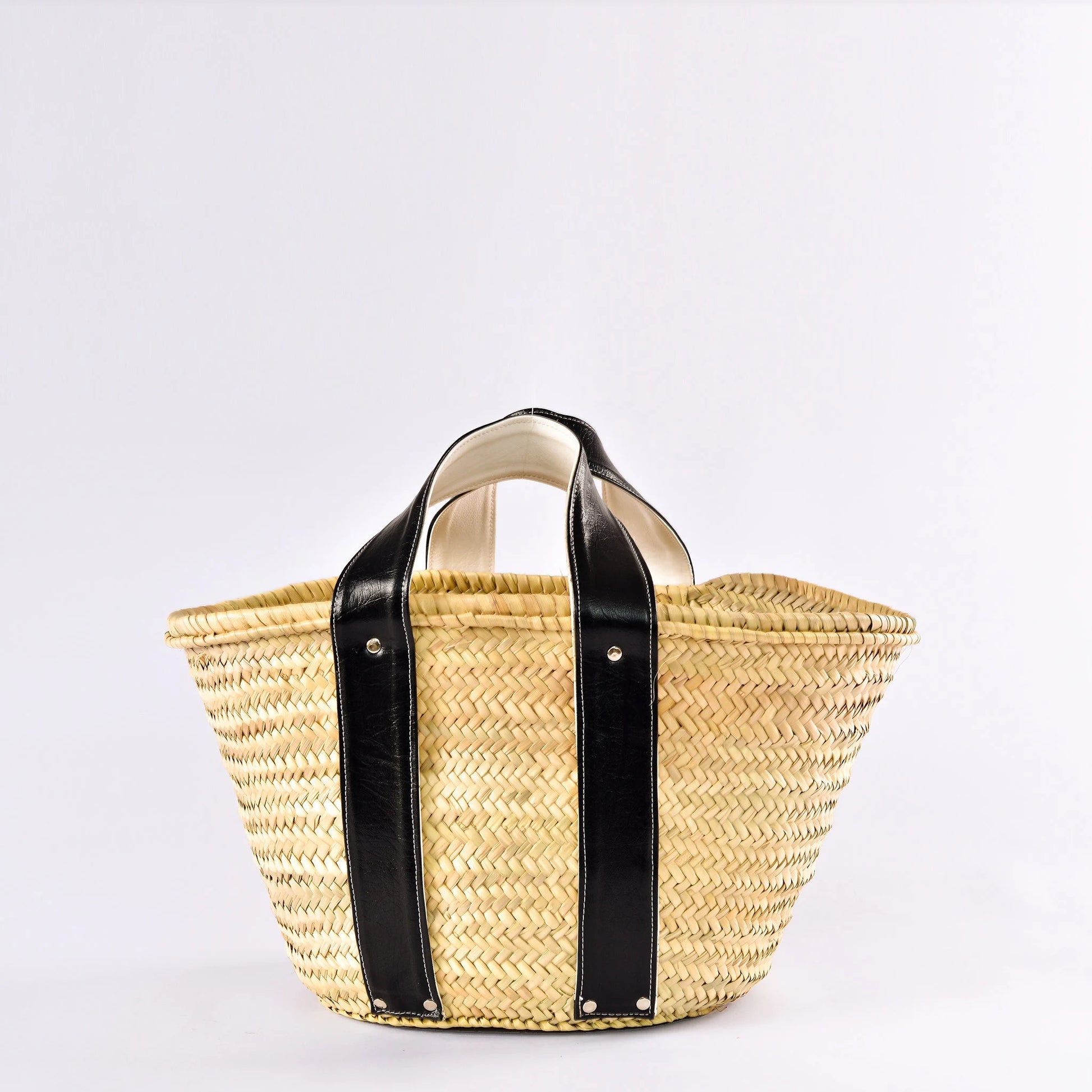 Large Beach Bag - Straw Bag -Canvas Bag for Everyday Uses - Bridesmaid Gifts - Tote Bag- Beach Bag