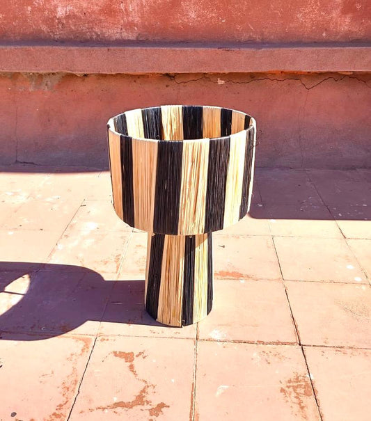 Raffia Lamp, Raffia Pendant Light , Hanging Lamp Shade in Raffia