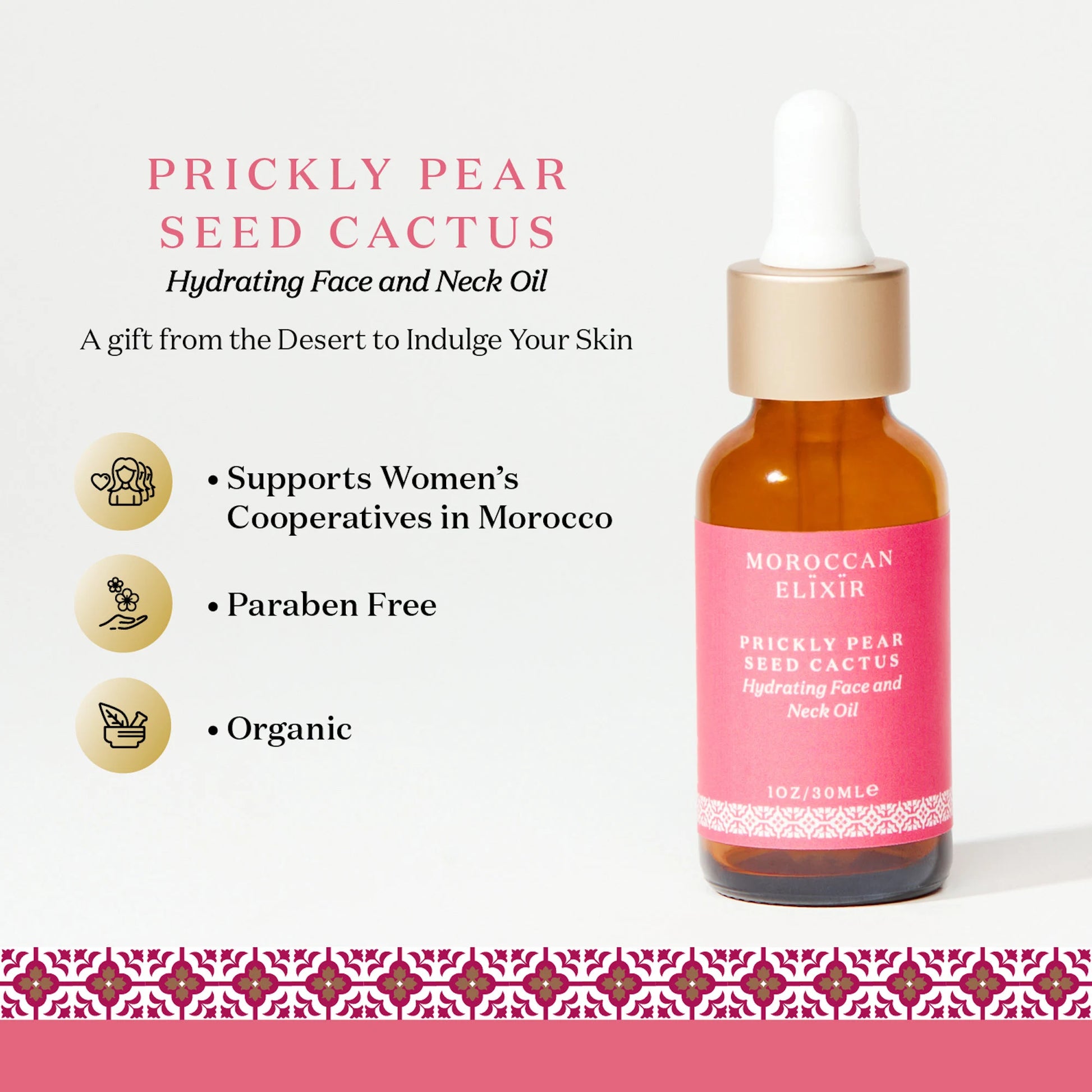Prickly Pear Cactus Face and Neck Oil
