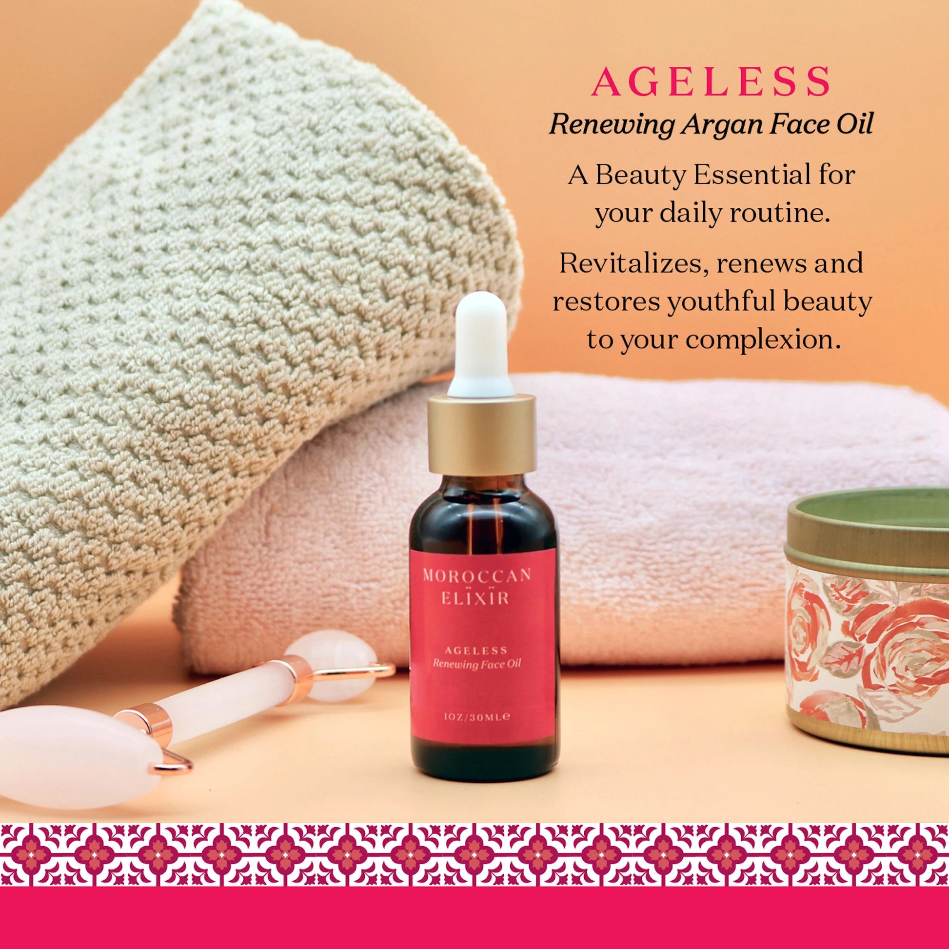 AGELESS Renewing Argan Face Serum