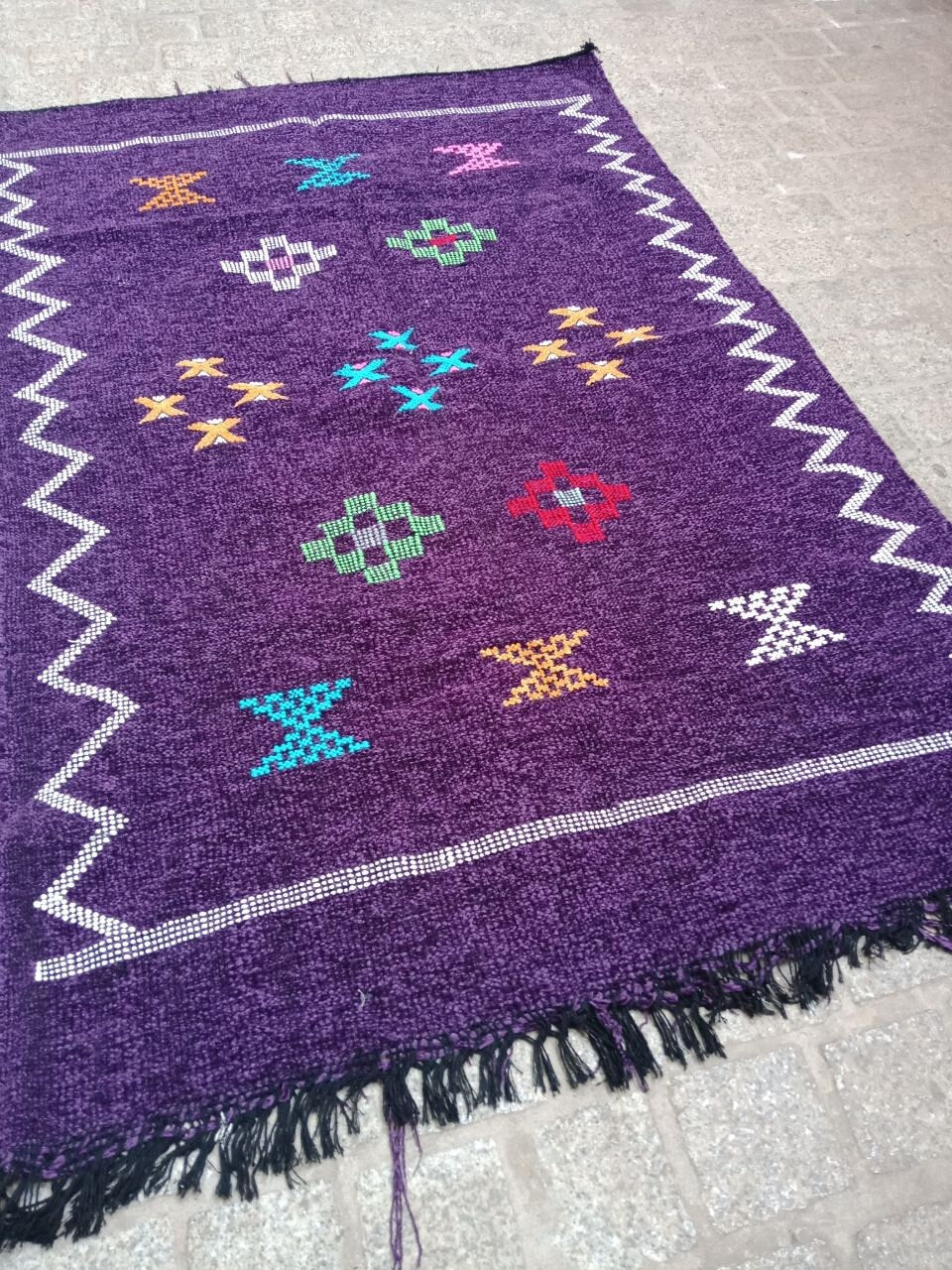 Moroccan Berber Rug. Handmade Berber Rug.Berber Kilim . Authentic Azilal. Sabra Rug. Boho Rug