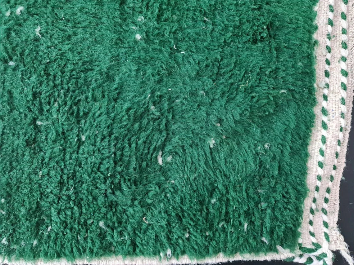 MOROCCAN HANDMADE Rug-Beni Ourain Rug-Sheep Wool Rug-Abstract Rug-White and Orange Rug-Azilal Rug- Handmade Berber Carpet-Moroccan Wool Rug.
