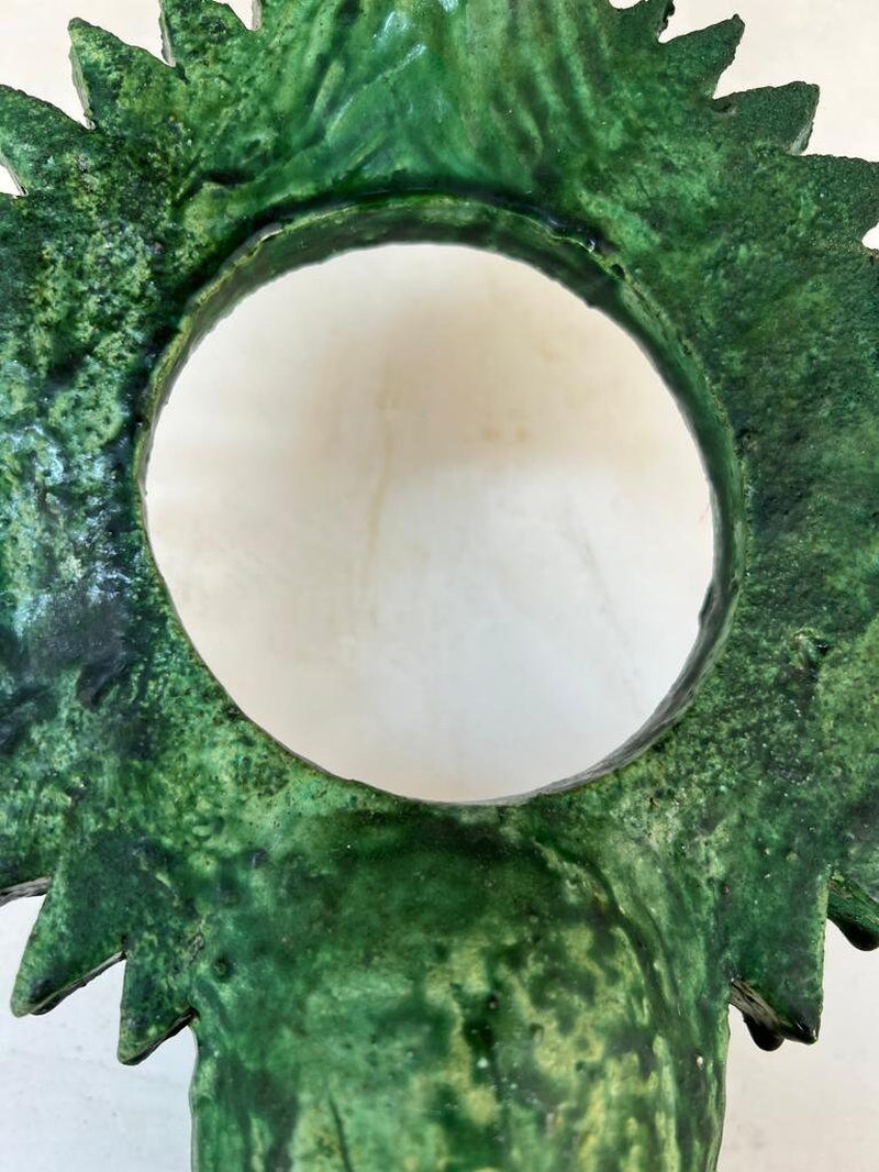 Bohemian Candlestick, Circled Candle Holder