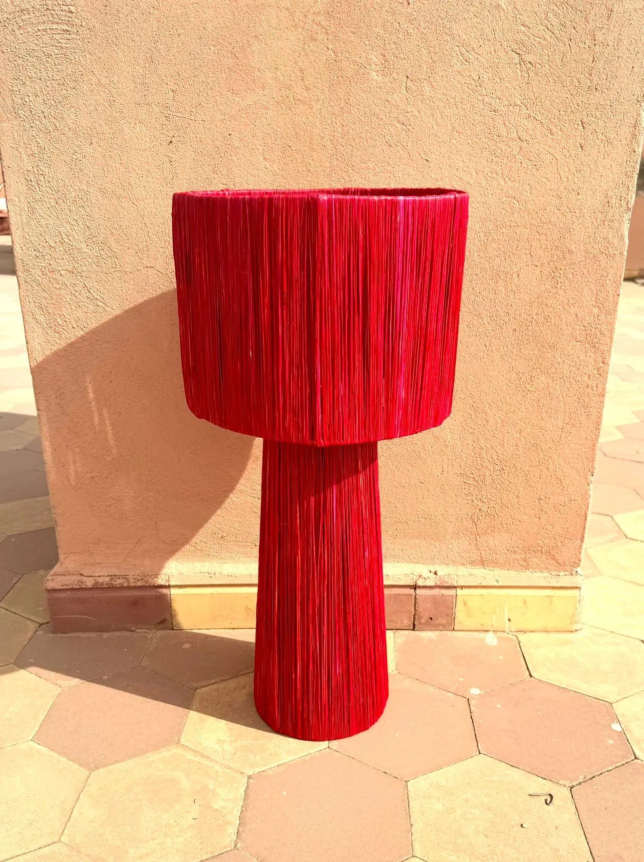 Natural Raffia Lamp, Raffia Pendant Light ,Lamp Shade