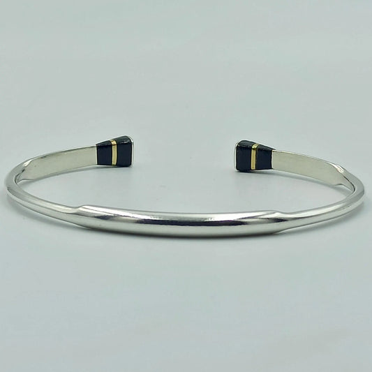 Open Bangle Bracelet, Ball Cuff Bracelet, Morocco Bracelet, 925 Sterling Silver Morocco Open Bracelet for Men & Women Trendy Bracelet