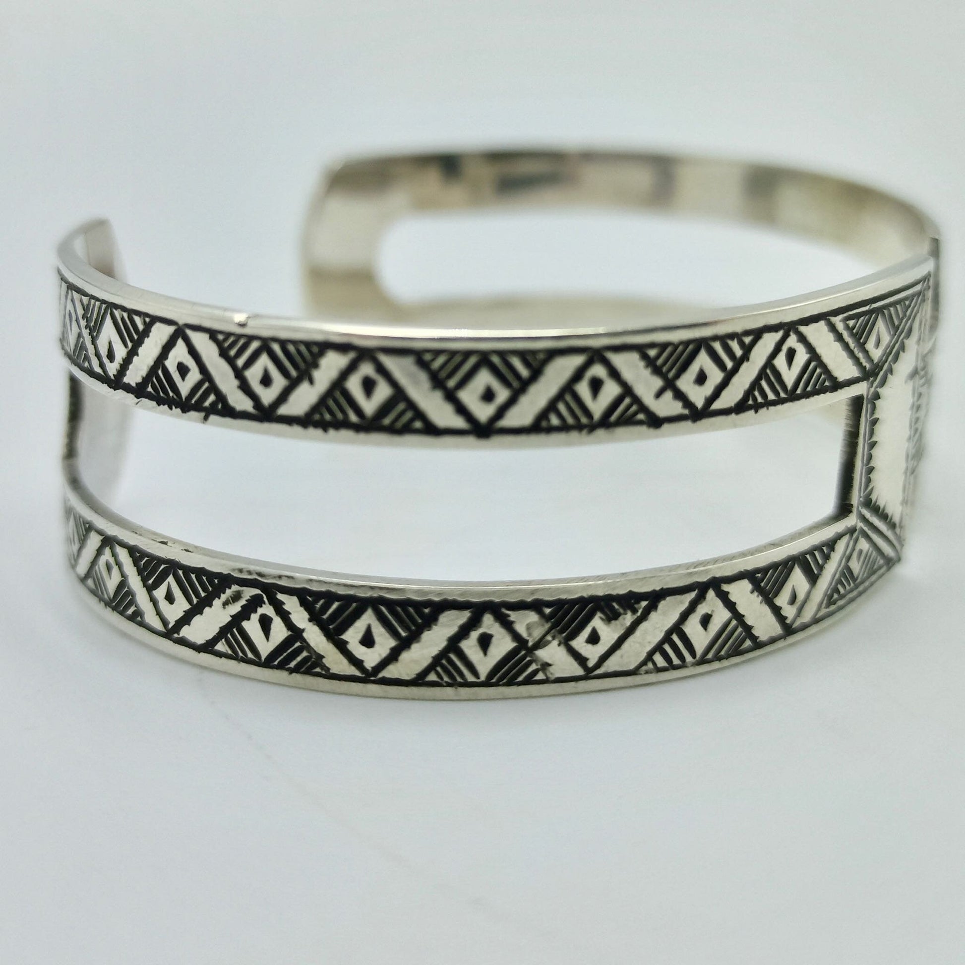 Bangle Bracelet 925 Sterling Silver Open Charm, Fine Jewelry Cuff Bracelet, Handmade Bracelet, Perfect for Any Occasion