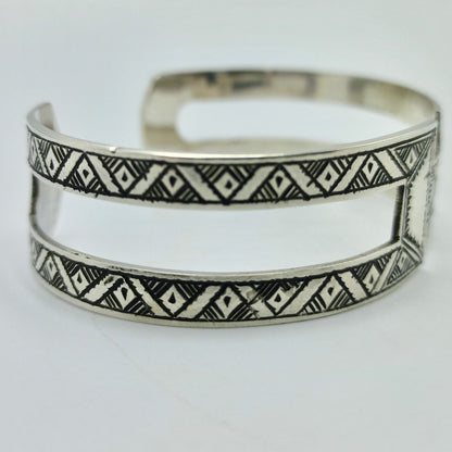 Bangle Bracelet 925 Sterling Silver Open Charm, Fine Jewelry Cuff Bracelet, Handmade Bracelet, Perfect for Any Occasion