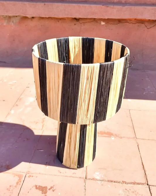 Raffia Lamp, Raffia Pendant Light , Hanging Lamp Shade in Raffia