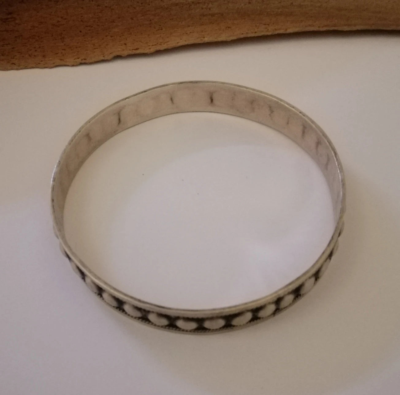 Traditional Berber Silver Bangle