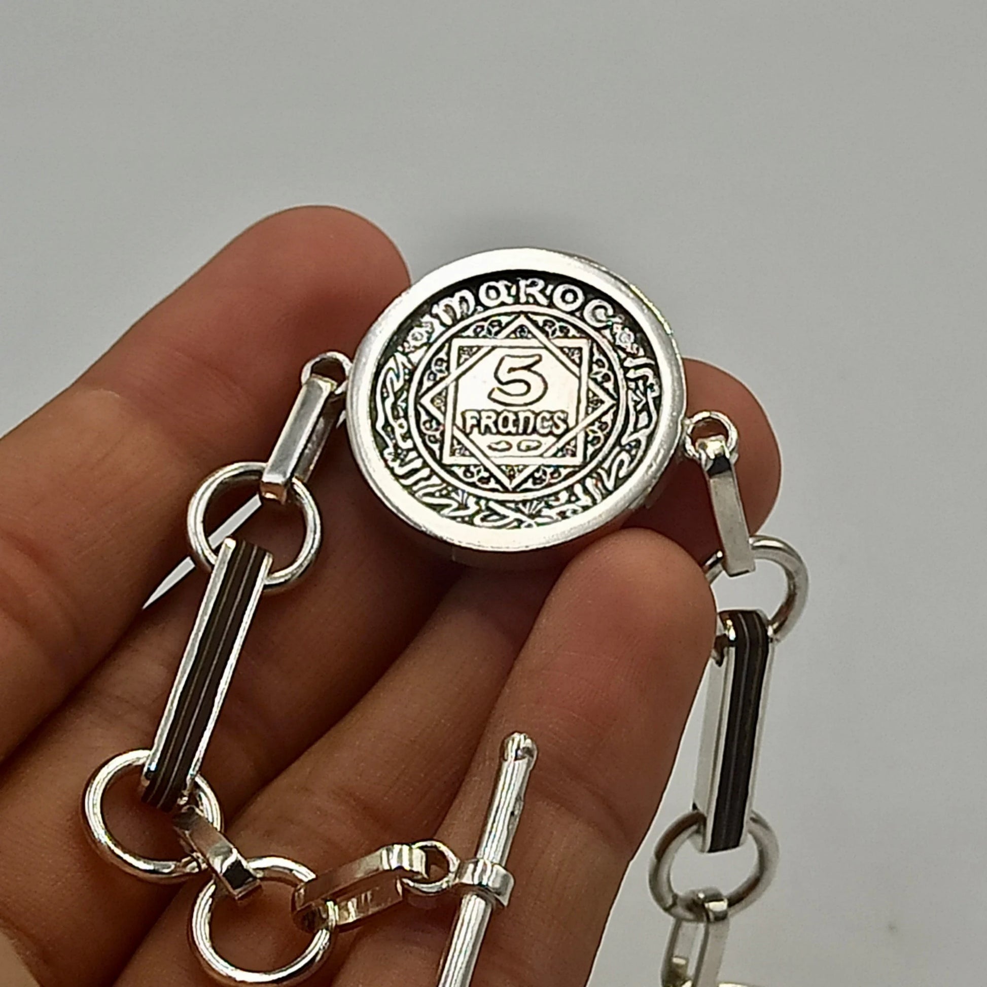 Silver Coin Bracelet, Ethnic Bracelet Jewelry, Silver Bracelet, Authentic Jewelry, Bohemian Bracelet, Bangle Coin Bracelet