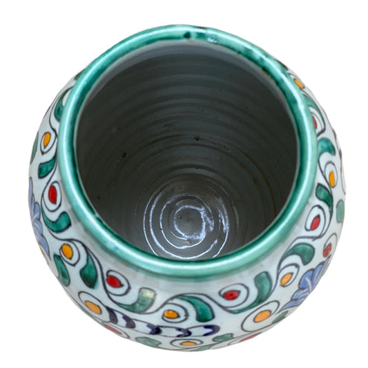Handmade Traditional Moroccan Ceramic Vase, Moroccan Ceramic Handmade Vase, Pottery Vase, Handmade Vase